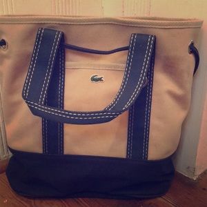 Lacoste tote 🐊